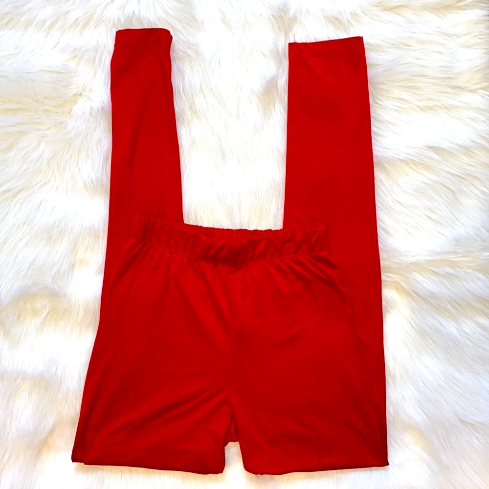 Revamped Red Leggings